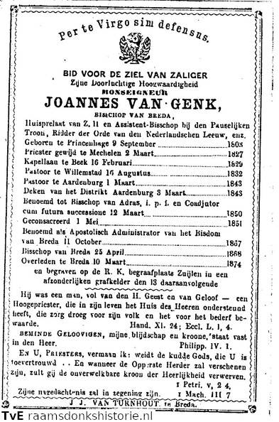 Joannes van Genk- priester
