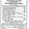 Joannes van Genk- priester