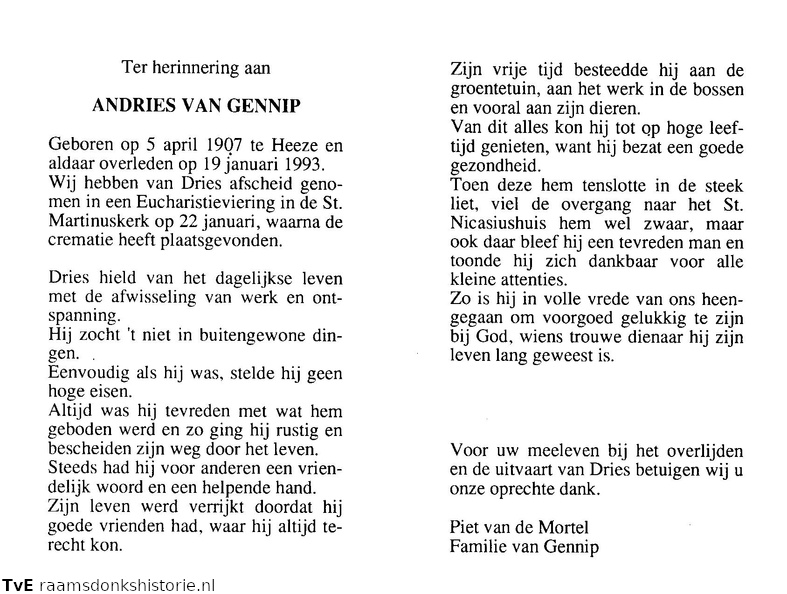 Andries van Gennip