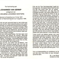 Johannes van Gennip- Wilhelmina Johanna Soeters