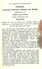 Leonardus Herminus Andreas van Gennip- Antonia van der Borg -Maria Maas 