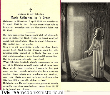 Maria Catharina in t Groen