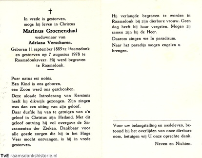 groenendaal.m 1889-1978 verschuren.a b