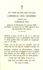 Cornelia van Groesen Cornelis Cas