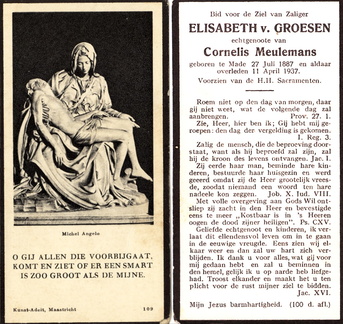 Elisabeth van Groesen Cornelis Meulemans