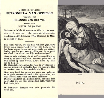 Petronella van Groezen Johannes van der Ven Pieter de Jongh
