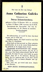 Anna Catharina Gulickx Petrus Schaerlaeckens