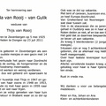 Gerda van Gulik Thijs van Rooij