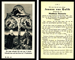 Joanna van Gulik Mattheus Domenie