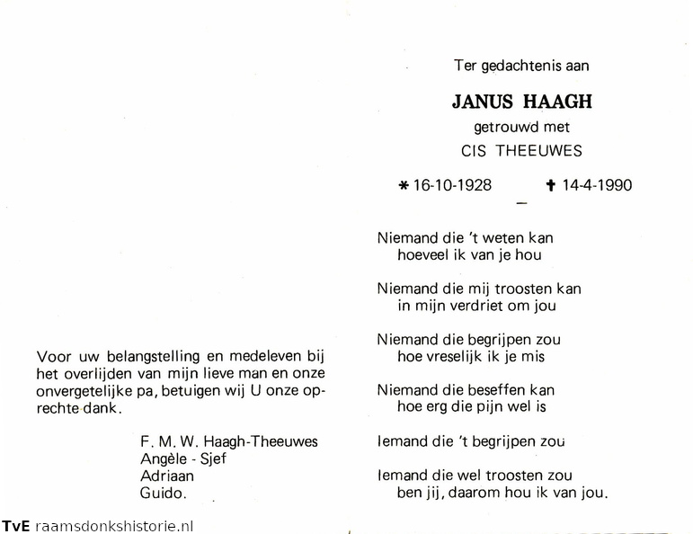 Janus Haagh Cis Theeuwes