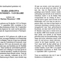 Maria Johanna van Haare Marinus Theunissen