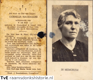 Cornelia Hagenaars P. de Bot