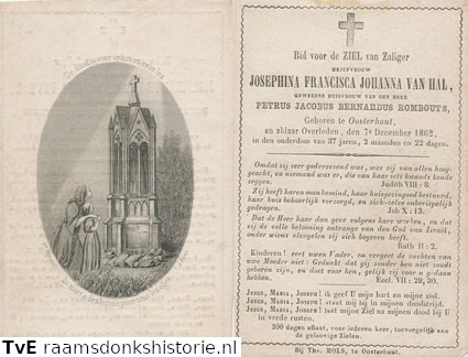 Josephina Francisca Johanna van Hal Petrus Jacobus Bernardus Rombouts