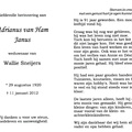 Adrianus van Ham Wallie Sneijers