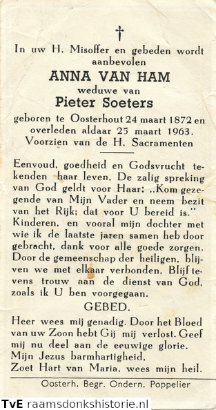 Anna van Ham Pieter Soeters