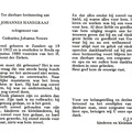 Johannes Hanegraaf Catharina Johanna Nouws