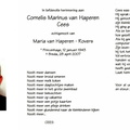 Cornelis Marinus van Haperen Maria Rovers