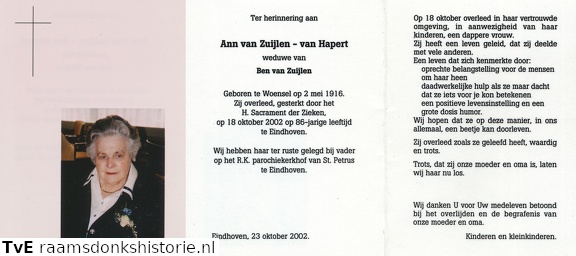 Ann van Hapert Ben van Zuijlen