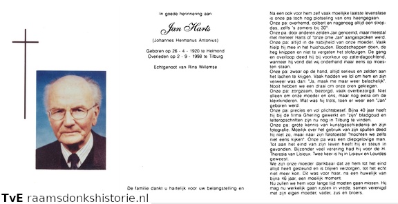 Jan Harts Rina Willemse