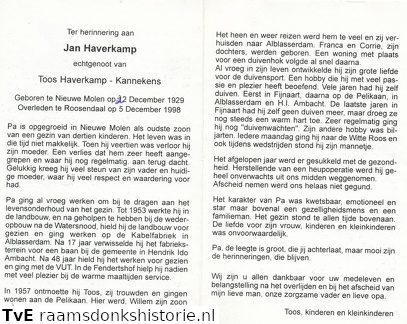 Jan Haverkamp Toos Kannekens