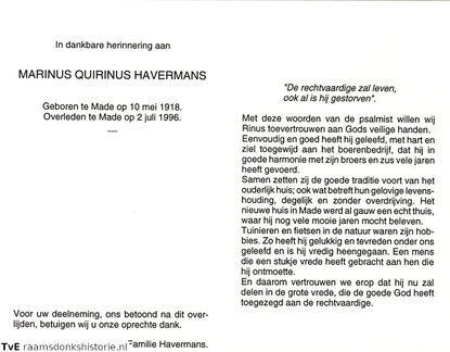 Marinus Quirinus Havermans