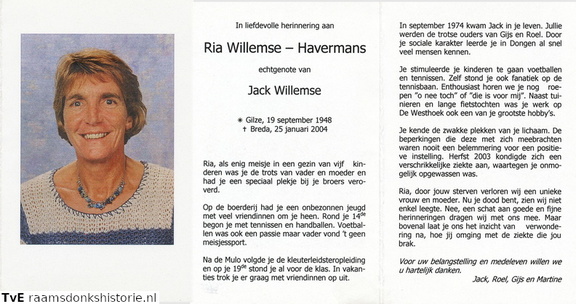Ria Haverman Jack Willemse