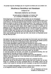Woutherus Hendrikus van Heesbeen Petronella Catharina van Drunen