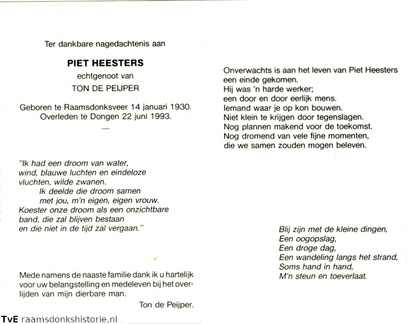 Piet Heesters Ton de Peijper