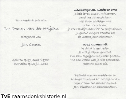 Cor van der Heijden-Jan Oomes