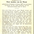 Johanna Maria van der Heijden Peter Jacobus van de Wouw