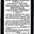 Anna Maria Heijkant Johannes Driessen