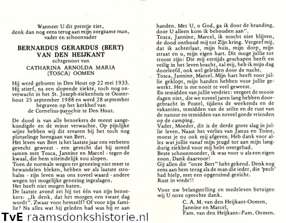 Bernardus Gerardus van den Heijkant Catharina Arnolda Maria Oomen