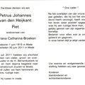 Petrus Johannes van den Heijkant Adriana Catharina Broeken