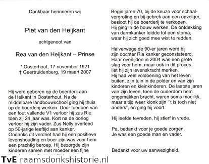 Piet van den Heijkant Rea Prinse