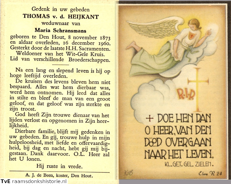 Thomas van den Heijkant Maria Schransmans