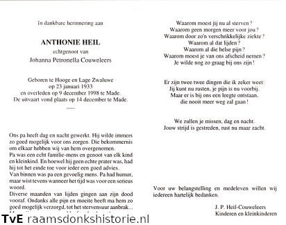 Anthonie Heil Johanna Petronella Couweleers