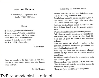 Adrianus Hekker