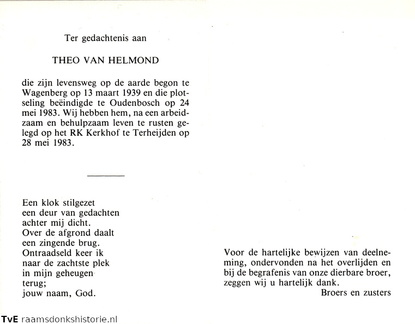 Theo van Helmond