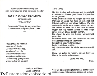 Corry Hendriks Paul Jansen