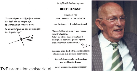 Bert Hengst Dory Collignon