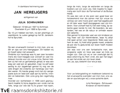 Jan Hereijgers Julia Schrauwen