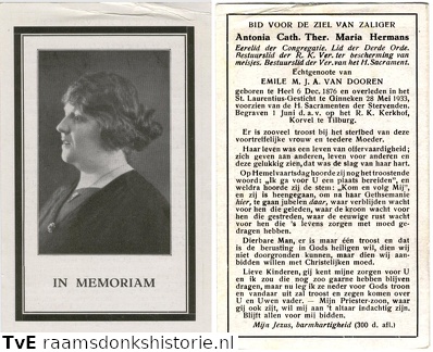 Antonia Catharina Theresia Maria Hermans Emile MJA van Dooren