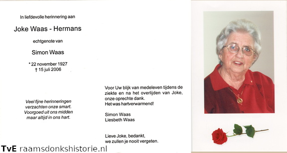 Joke Hermans Simon Waas