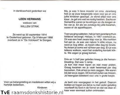 Leen Hermans Willem Strik