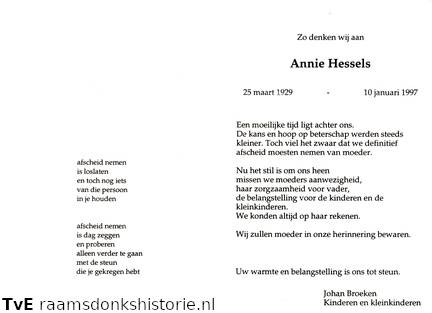 Annie Hessels Johan Broeken