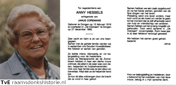 Anny Hessels Janus Coremans