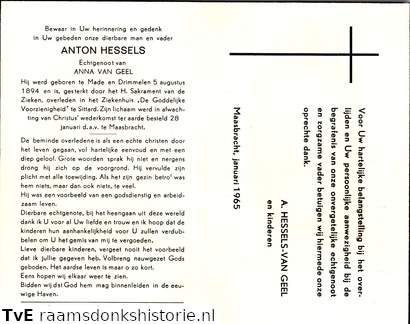 Anton Hessels Anna van Geel