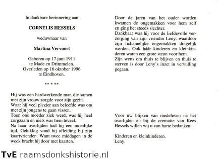 Cornelis Hessels Martina Vervoort