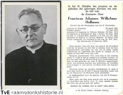 Franciscus Johannes Wilhelmus Hoffmans priester