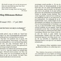 Miep Holtzer Theo Hillemans